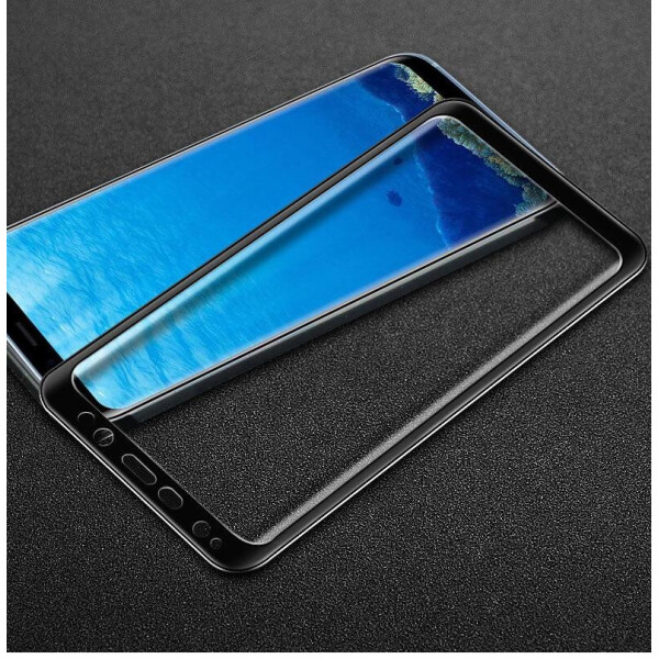 

Защитное стекло LUX EDGE для Samsung S8 Plus (G955) с закругленными краями черный 0,3 мм в упаковке