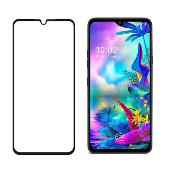 

Защитное стекло LUX для LG G8X ThinQ Full Сover черный 0,3 мм в упаковке