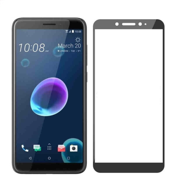 

Защитное стекло LUX для HTC Desire 12 Full Сover Черное