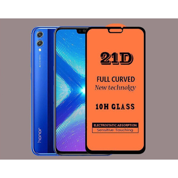 

Защитное стекло 21D Full Glue для Honor 8X черное 0,3 мм в упаковке