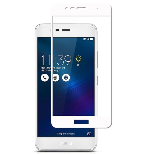 

Защитное стекло LUX для Asus Zenfone 3 Max / ZC520TL Full Cover белый 0.26 мм в упаковке