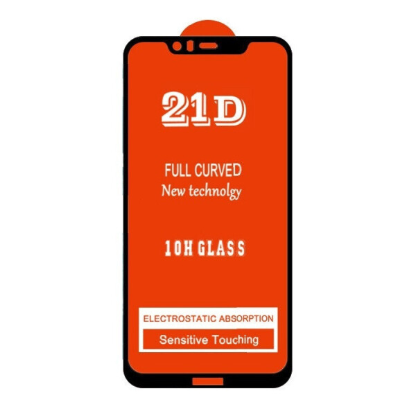 

Защитное стекло 21D Full Glue для Nokia 5.1 Plus / Nokia X5 (TA-1109) черное 0,3 мм в упаковке