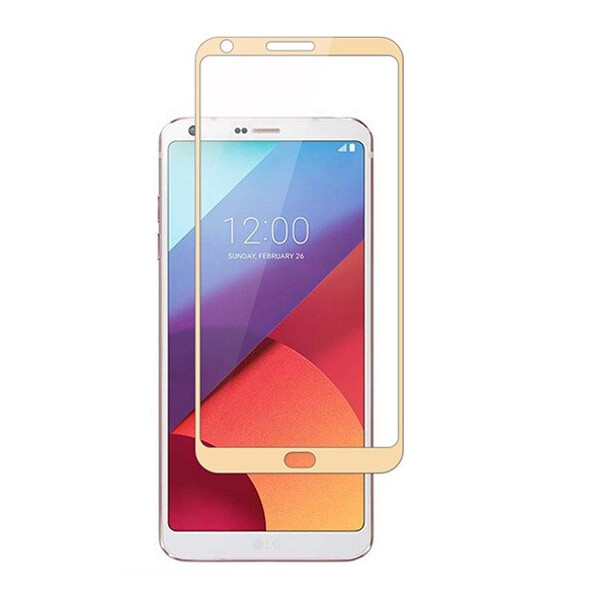 

Защитное стекло Chyi LG G6 / H870 / LS993 Full cover золотой 0,26 мм