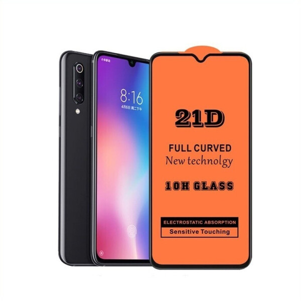 

Защитное стекло 21D Full Glue для Xiaomi Mi 9 черное 0,3 мм в упаковке