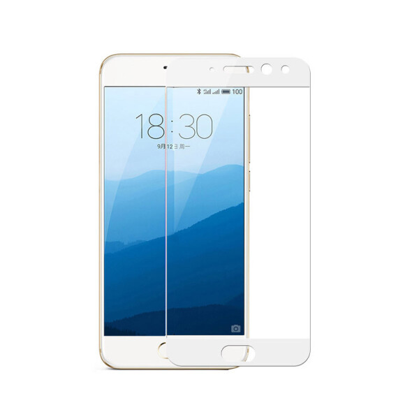 

Защитное стекло LUX для Meizu Pro 7 Full cover белый 0,26мм в упаковке