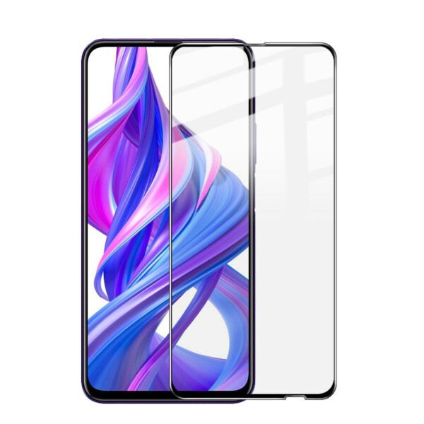 

Защитное стекло LUX для Honor 9X Full Сover черный 0,3 мм в упаковке