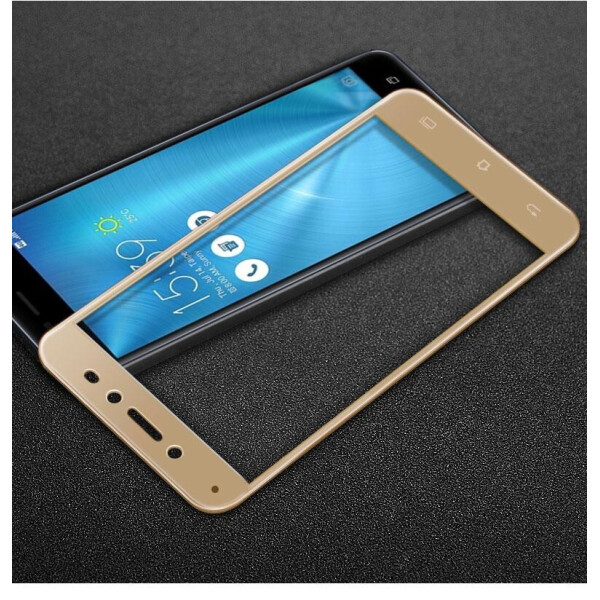 

Защитное стекло LUX для Asus Zenfone Live / ZB501KL / Zenfone 3 Go золотой 0,26мм в упаковке