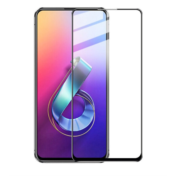 

Защитное стекло LUX для Asus Zenfone 6 (ZS630KL) Full Сover черный 0,3 мм в упаковке