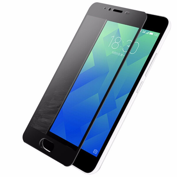 

Защитное стекло LUX для Meizu M5 Full cover черный 0,26 мм в упаковке