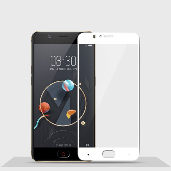 

Защитное стекло Chyi ZTE Nubia M2 Full cover белый 0,26 мм