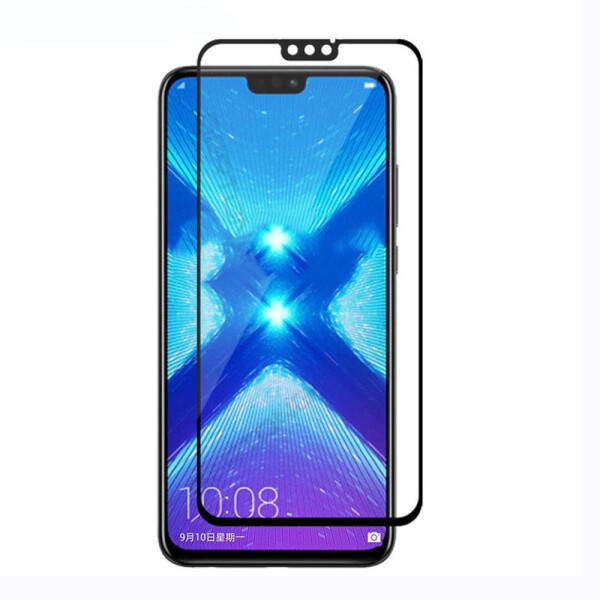 

Защитное стекло LUX для Honor 8X Full Сover черный 0,3 мм в упаковке