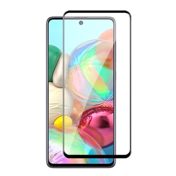

Защитное стекло LUX для Samsung Galaxy A71 (A715) Full Сover черный 0,3 мм в упаковке