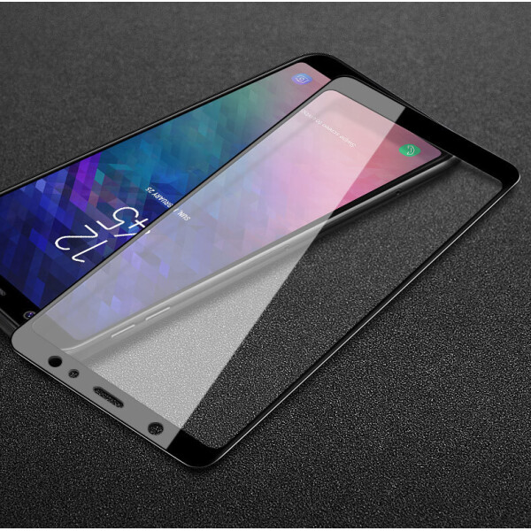 

Защитное стекло Chyi Samsung A600 / A6 / A6 2018 Full cover черный 0,26 мм