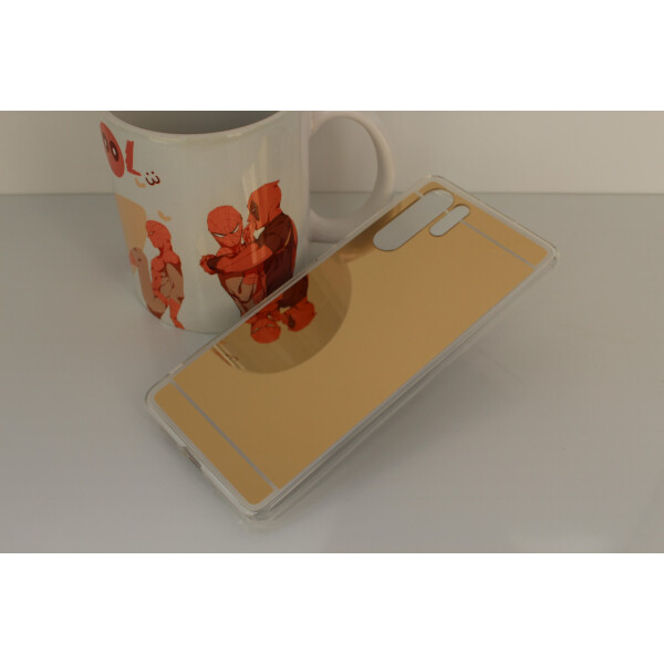 

Чехол Mirror case для Huawei P30 Pro силикон зеркальный золотой