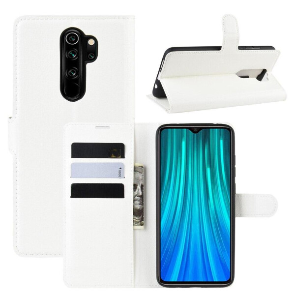 

Чехол Luxury для Xiaomi Redmi Note 8 Pro книжка белый
