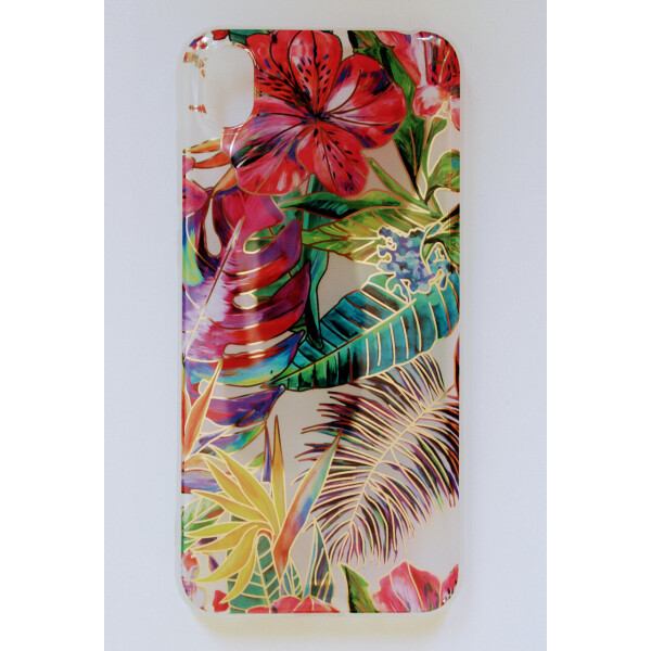 

Чехол Fiji для Huawei Y5 2019 бампер с рисунком Gelius Flowers Shine Tropic
