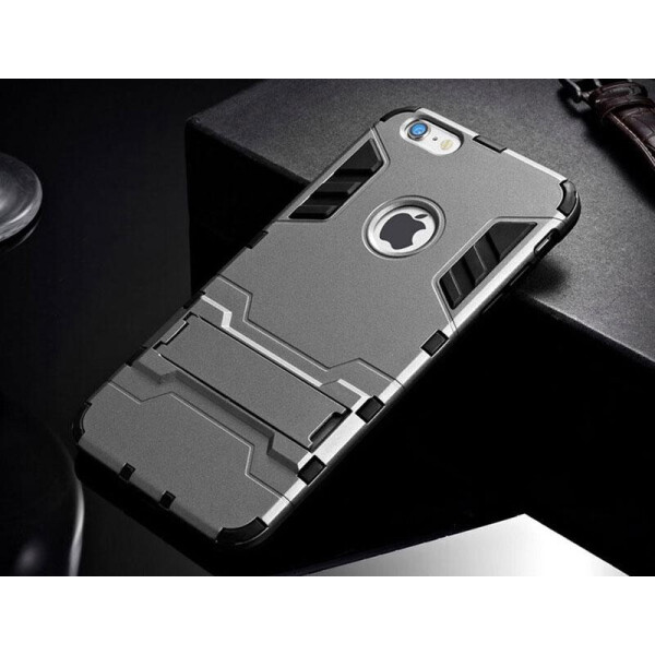 

Чехол Hybrid Armored Case Apple Iphone 6 Plus / 6S Plus темно-серый