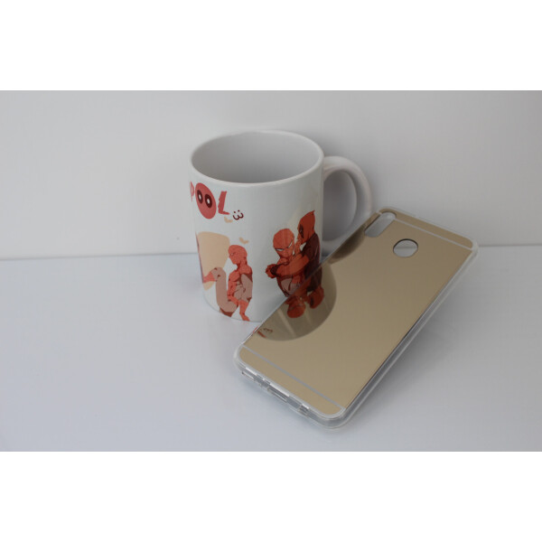 

Чехол Mirror case для Samsung Galaxy M20 2019 (M205) силикон зеркальный золотой