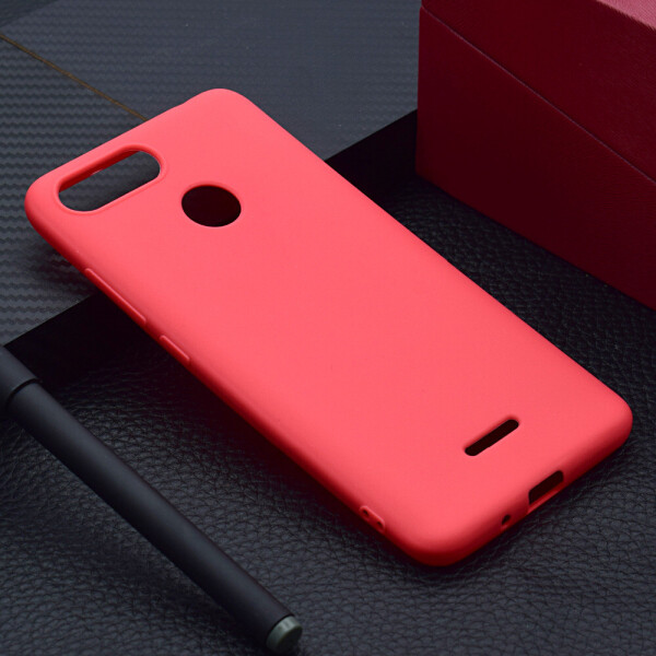 

Чехол Soft Lne Xiaomi Redmi 6 силикон soft touch бампер красный
