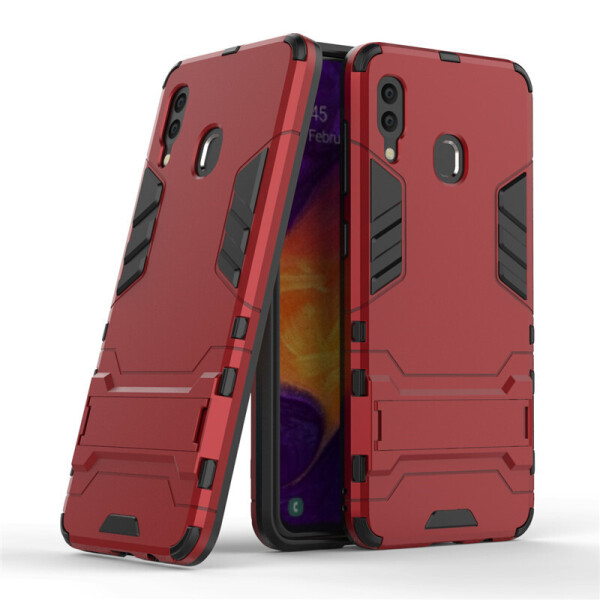 

Чехол LUX для Samsung Galaxy A30 2019 / A305 Hybrid Armored Case красный