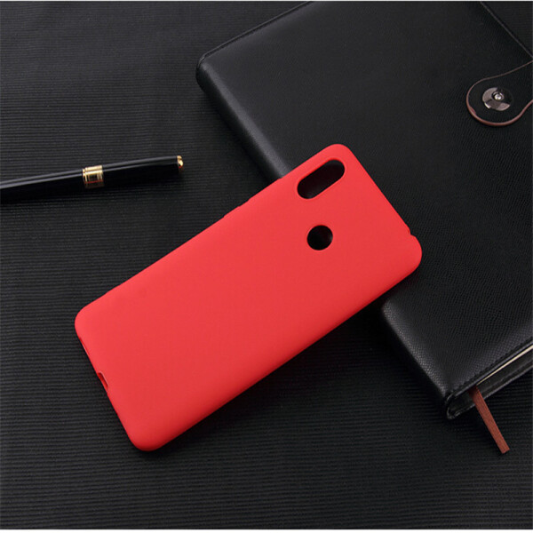 

Чехол LUX для Xiaomi Redmi 7 силикон Soft Touch бампер Red