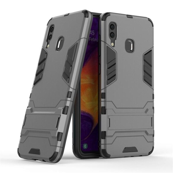 

Чехол LUX для Samsung Galaxy A30 2019 / A305 Hybrid Armored Case темно-серый