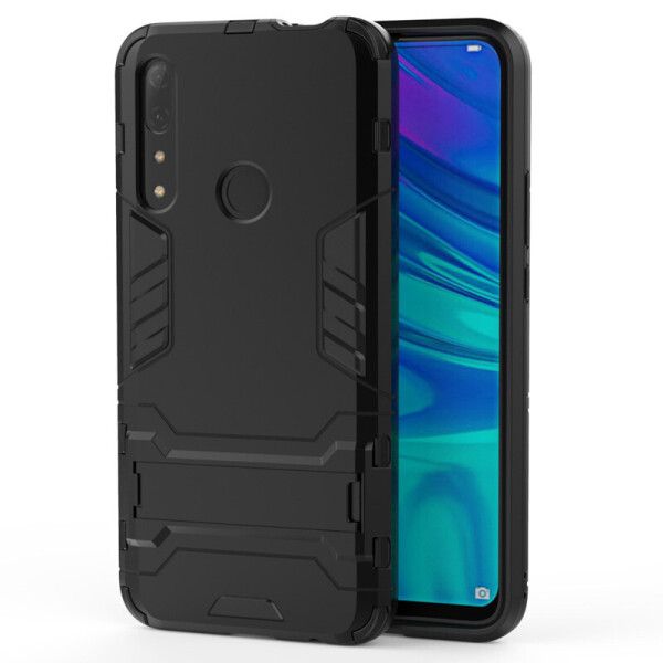 

Чехол Hybrid case для Huawei P Smart Z бампер с подставкой черный