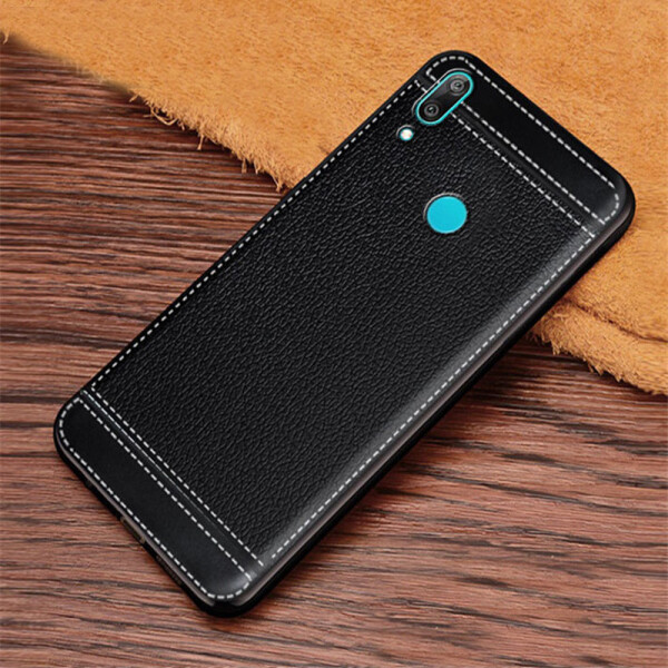 

Чехол LUX для Huawei Y7 2019 / Y7 Prime 2019 / DUB-LX1 с рифленой текстурой Black