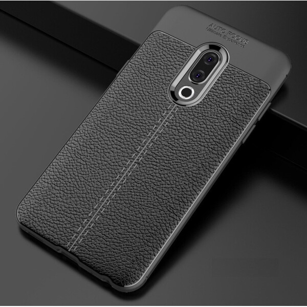 

Чехол Auto Focus Ultimate Experience Meizu 15 Plus 5.95'' силикон Soft Touch черный