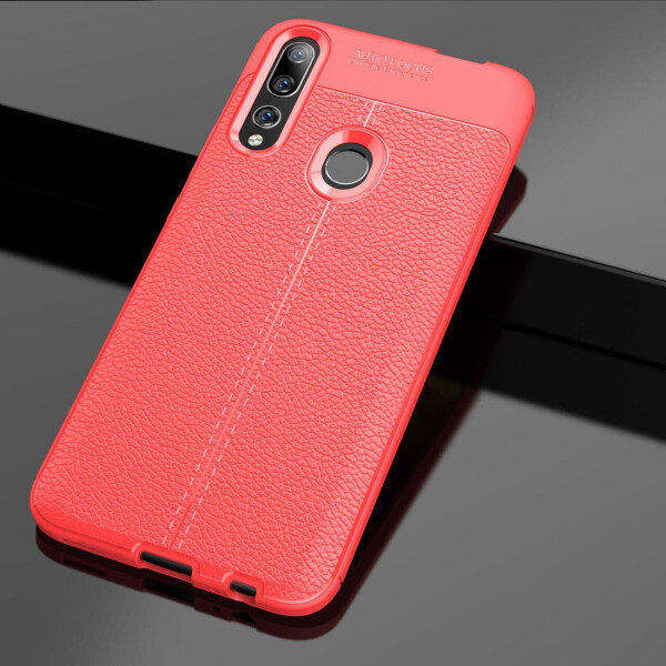 

Чехол Auto Focus для Huawei P Smart Z силикон Original Soft Touch красный