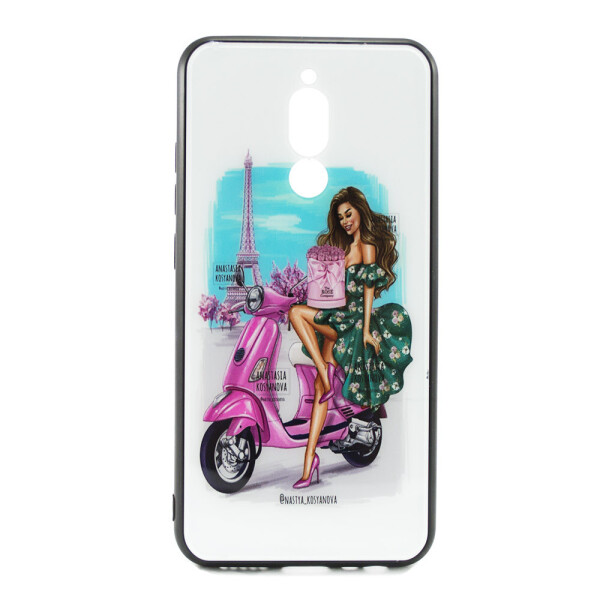 

Чехол Fiji для Xiaomi Redmi 8 бампер для девушек с рисунком Girls Case №4