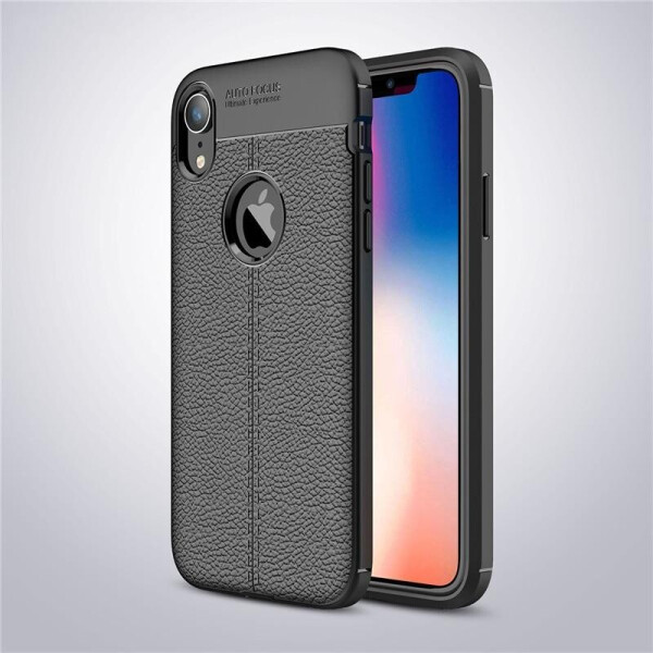 

Чехол LUX для Apple Iphone XR силикон Original Auto Focus Soft Touch черный