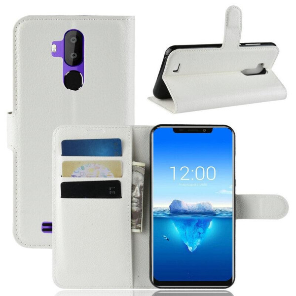 

Чехол Luxury для Oukitel C12 Pro книжка белый