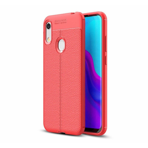 

Чехол Auto Focus для Huawei Y6S 2019 силикон Original Soft Touch красный