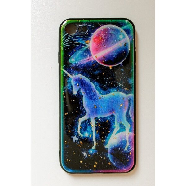 

Чехол Fiji для Apple Iphone SE (2020) бампер с принтом Fairy Tale Unicorn