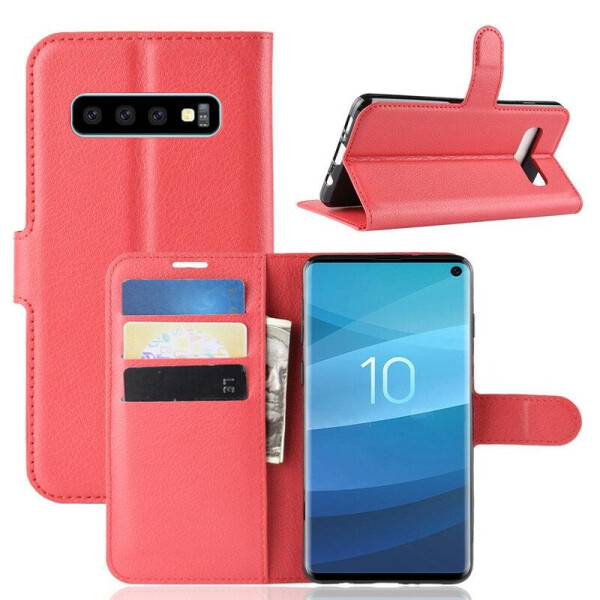 

Чехол Luxury для Samsung Galaxy S10 (G973) книжка Красный