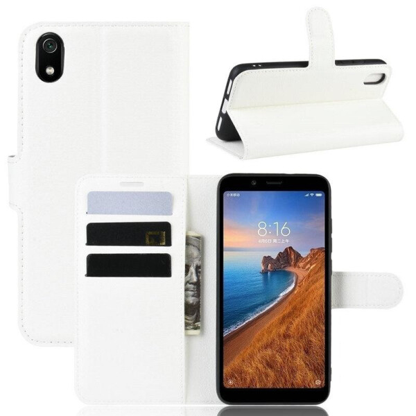 

Чехол Luxury для Xiaomi Redmi 7A книжка белый