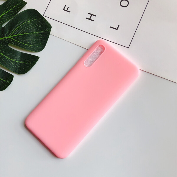 

Чехол Soft Touch для Samsung Galaxy A70 2019 (A705) силикон бампер светло-розовый