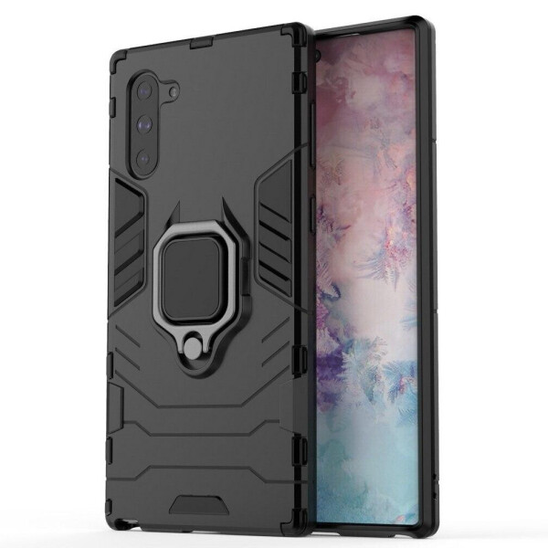 

Чехол Ring case для Samsung Galaxy Note 10 (N970) бронированный бампер с кольцом черный