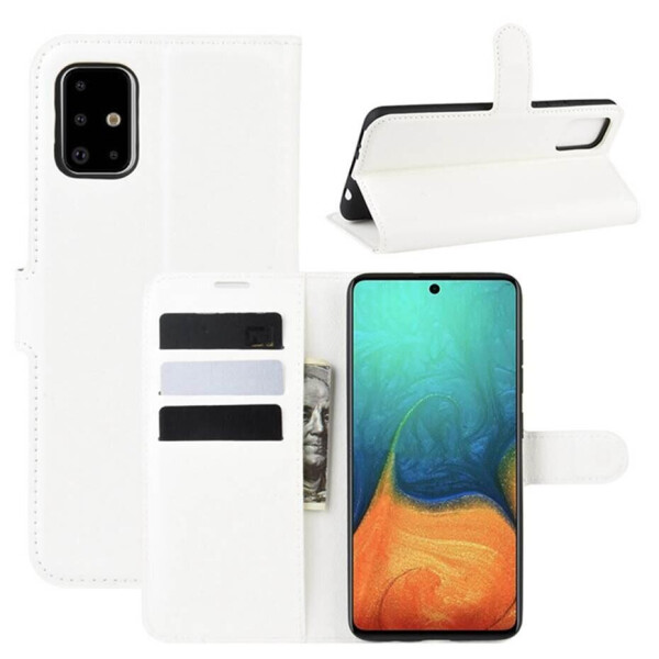 

Чехол Luxury для Samsung Galaxy A71 (A715) книжка белый