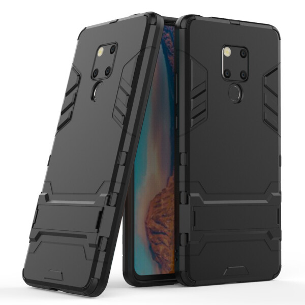 

Чехол Hybrid case для Huawei Mate 20X бампер с подставкой черный