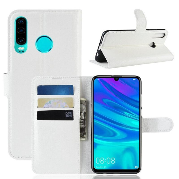 

Чехол Luxury для Huawei P30 Lite / Nova 4e книжка белый