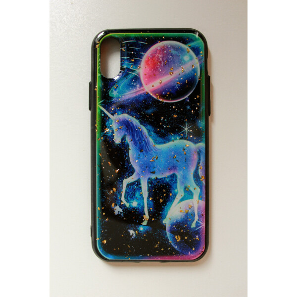 

Чехол Fiji для Apple Iphone XS бампер с принтом Fairy Tale Unicorn