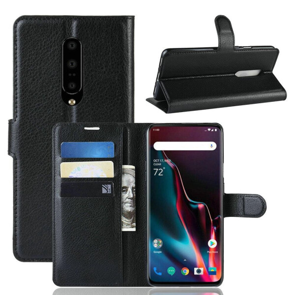 

Чехол Luxury для OnePlus 7 Pro книжка черный