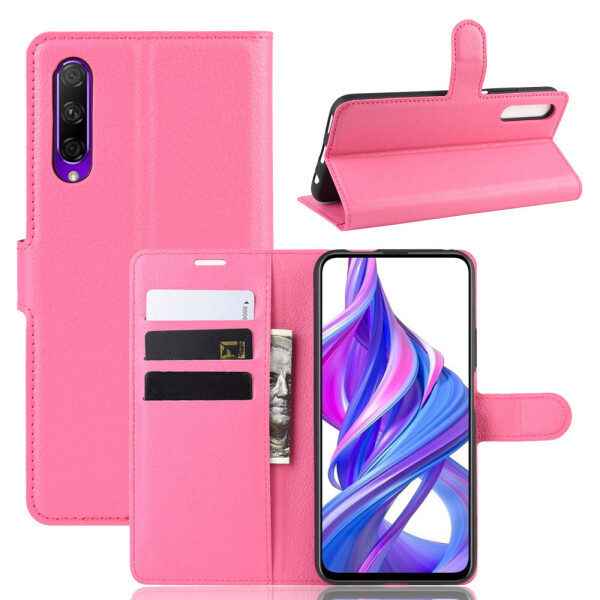 

Чехол Luxury для Honor 9X Pro China книжка розовый