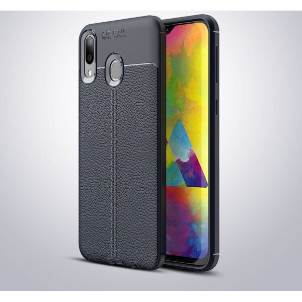 

Чехол LUX для Samsung Galaxy M20 2019 / M205 силикон Original Auto Focus Soft Touch Dark Blue
