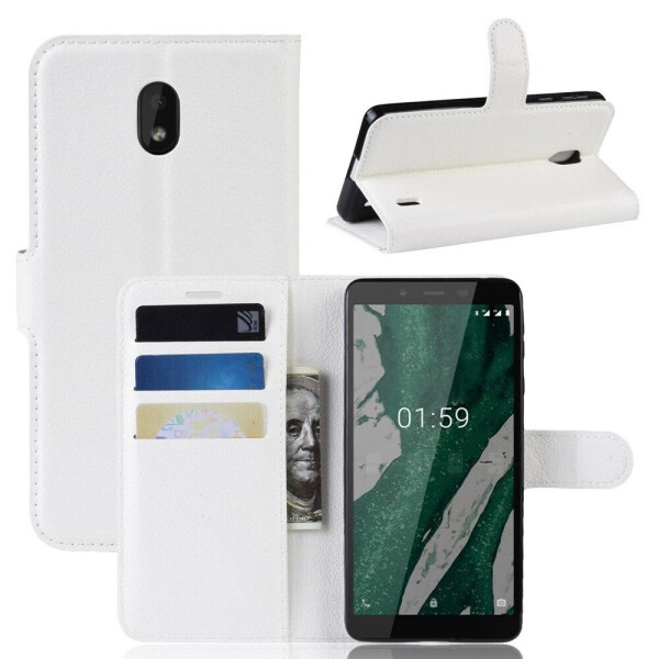 

Чехол Luxury для Nokia 1 Plus (TA-1130) книжка белый