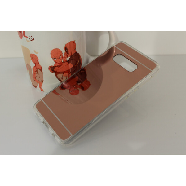 

Чехол Mirror case для Samsung Galaxy S10e (G970) силикон зеркальный розовое золото
