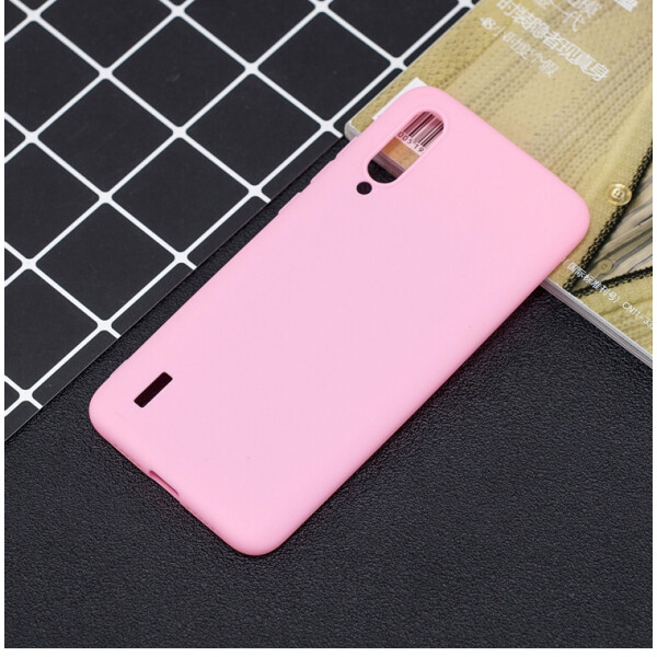

Чехол Soft Touch для Xiaomi Mi A3 силикон бампер светло-розовый