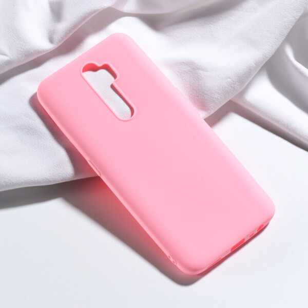 

Чехол Soft Touch для Oppo A9 2020 силикон бампер светло-розовый